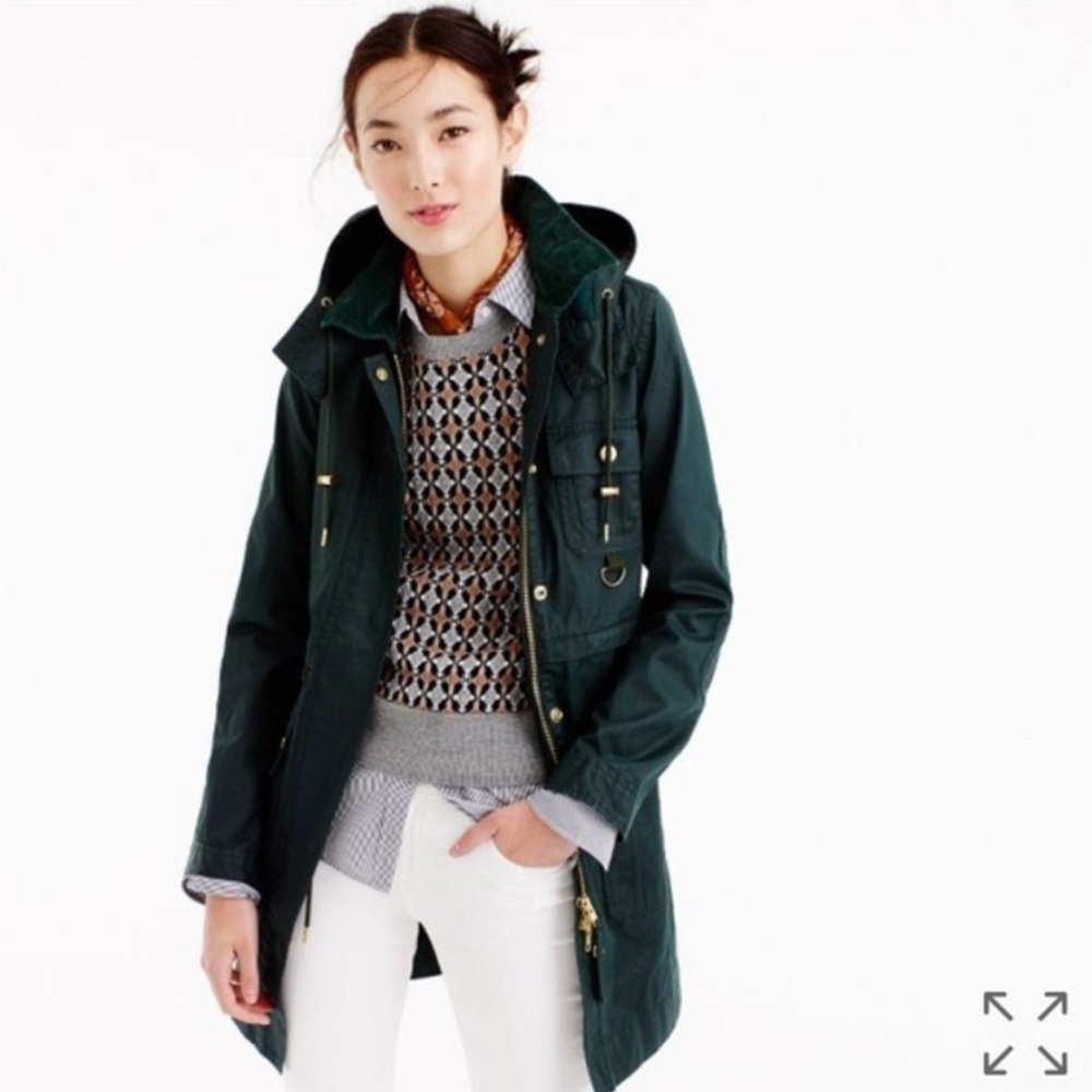 J.Crew long downtown field jacket